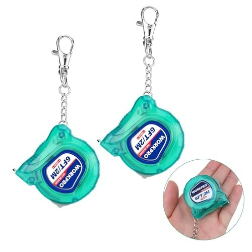 Workpro 6-Foot Retractable Tape Measure 2-Pack: $7.99 Workpro 6-Foot Retractable Tape Measure 2-Pack: $7.99