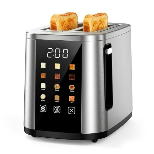 Foyoconven 2-Slice 7.2-inch Touchscreen Toaster: $53.99 Foyoconven 2-Slice 7.2-inch Touchscreen Toaster: $53.99