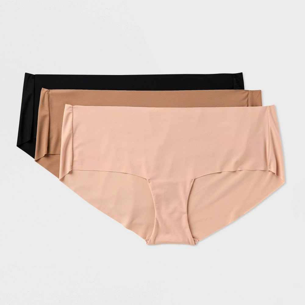 Auden Women's Invisible Edge Hipster Underwear 3-Pack: $15 Auden Women's Invisible Edge Hipster Underwear 3-Pack: $15