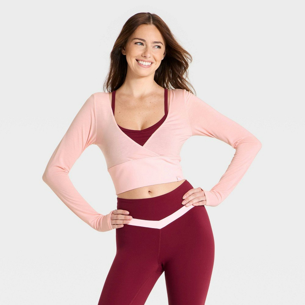 JoyLab Women's Double Layer Support Active T-Shirt: $30 JoyLab Women's Double Layer Support Active T-Shirt: $30