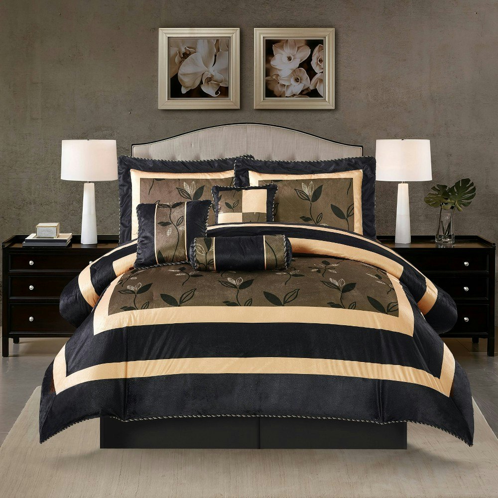 Nanshing 7-Piece Pastora California King Comforter Set: $130.99 Nanshing 7-Piece Pastora California King Comforter Set: $130.99