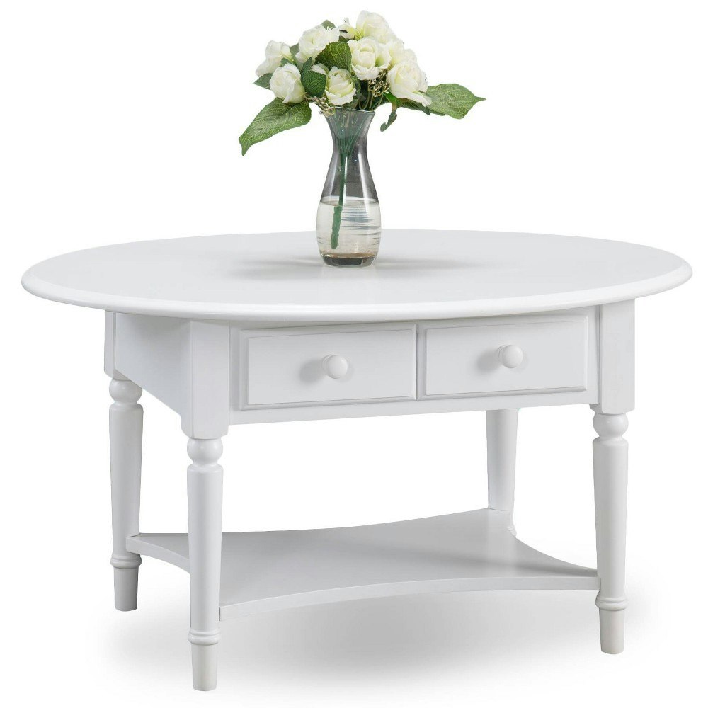 Leick Home 36-Inch Oval Rubberwood Coffee Table: $186.99 Leick Home 36-Inch Oval Rubberwood Coffee Table: $186.99