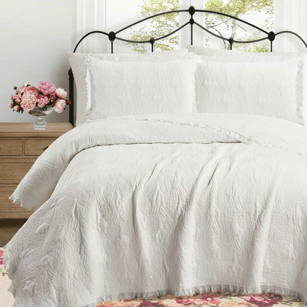 Amie and Jolie Sikes Talks To Angels King Quilt Set 3-Piece: $179.99 Amie and Jolie Sikes Talks To Angels King Quilt Set 3-Piece: $179.99