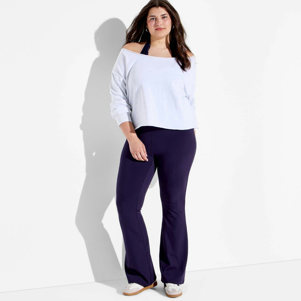 Women's Low-Rise ButterBliss Flare Athletic Leggings: $22 Women's Low-Rise ButterBliss Flare Athletic Leggings: $22