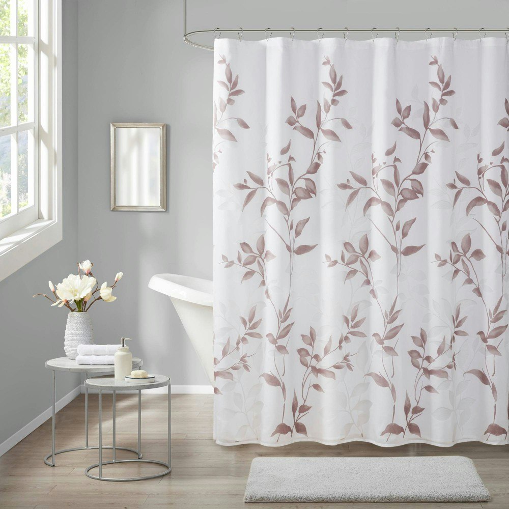 Madison Park Rosalie Burnout Printed Shower Curtain: $23.99 Madison Park Rosalie Burnout Printed Shower Curtain: $23.99