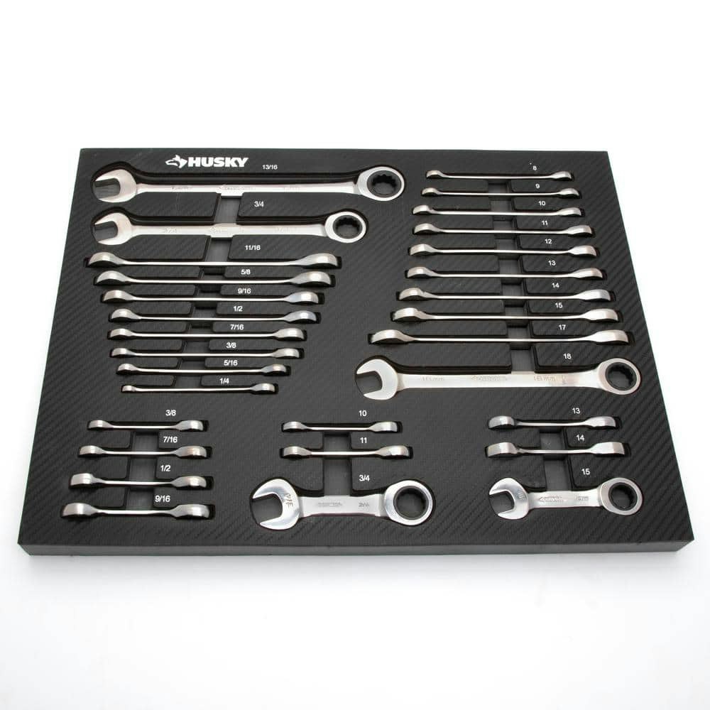 SAE and Metric Ratcheting Wrench Set 30-Piece: $177 SAE and Metric Ratcheting Wrench Set 30-Piece: $177