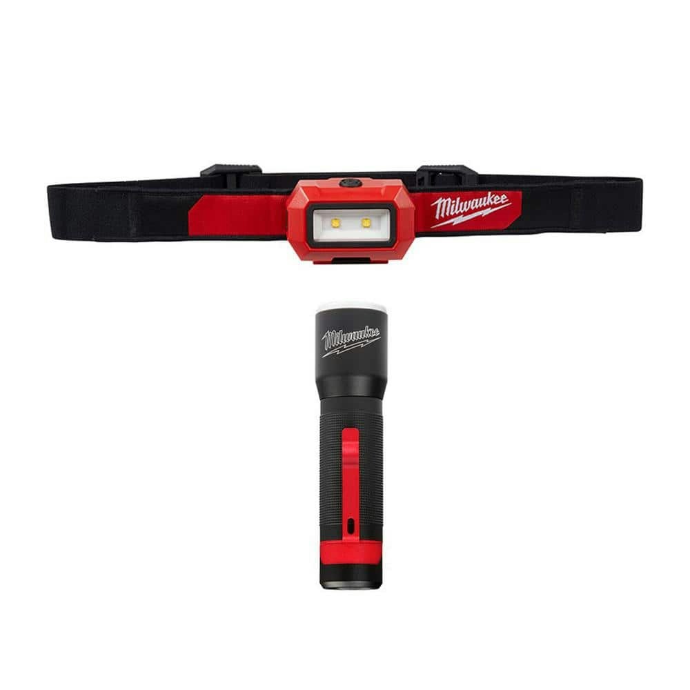 350-Lumen LED Headlamp and 325-Lumen LED Aluminum Flashlight Set: $84.94 350-Lumen LED Headlamp and 325-Lumen LED Aluminum Flashlight Set: $84.94