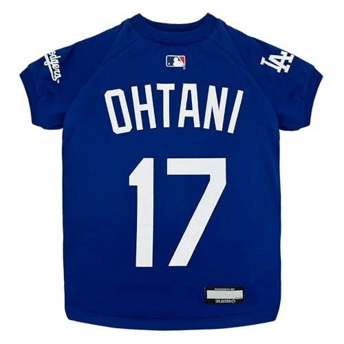 Pets First Los Angeles Dodgers Shohei Ohtani X-Large Dog T-Shirt: $26.99 Pets First Los Angeles Dodgers Shohei Ohtani X-Large Dog T-Shirt: $26.99