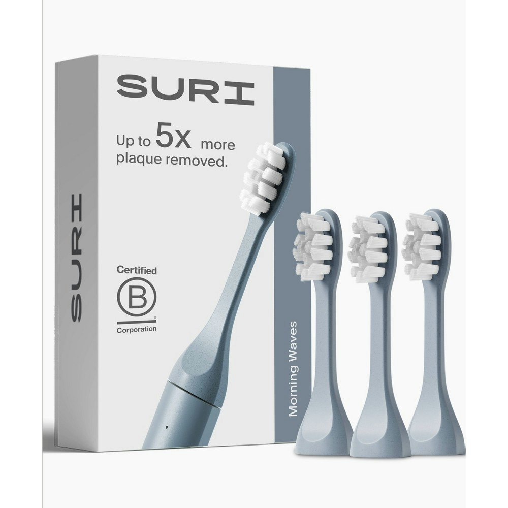Suri Morning Waves Toothbrush Replacement Heads 3-Pack: $18.99 Suri Morning Waves Toothbrush Replacement Heads 3-Pack: $18.99
