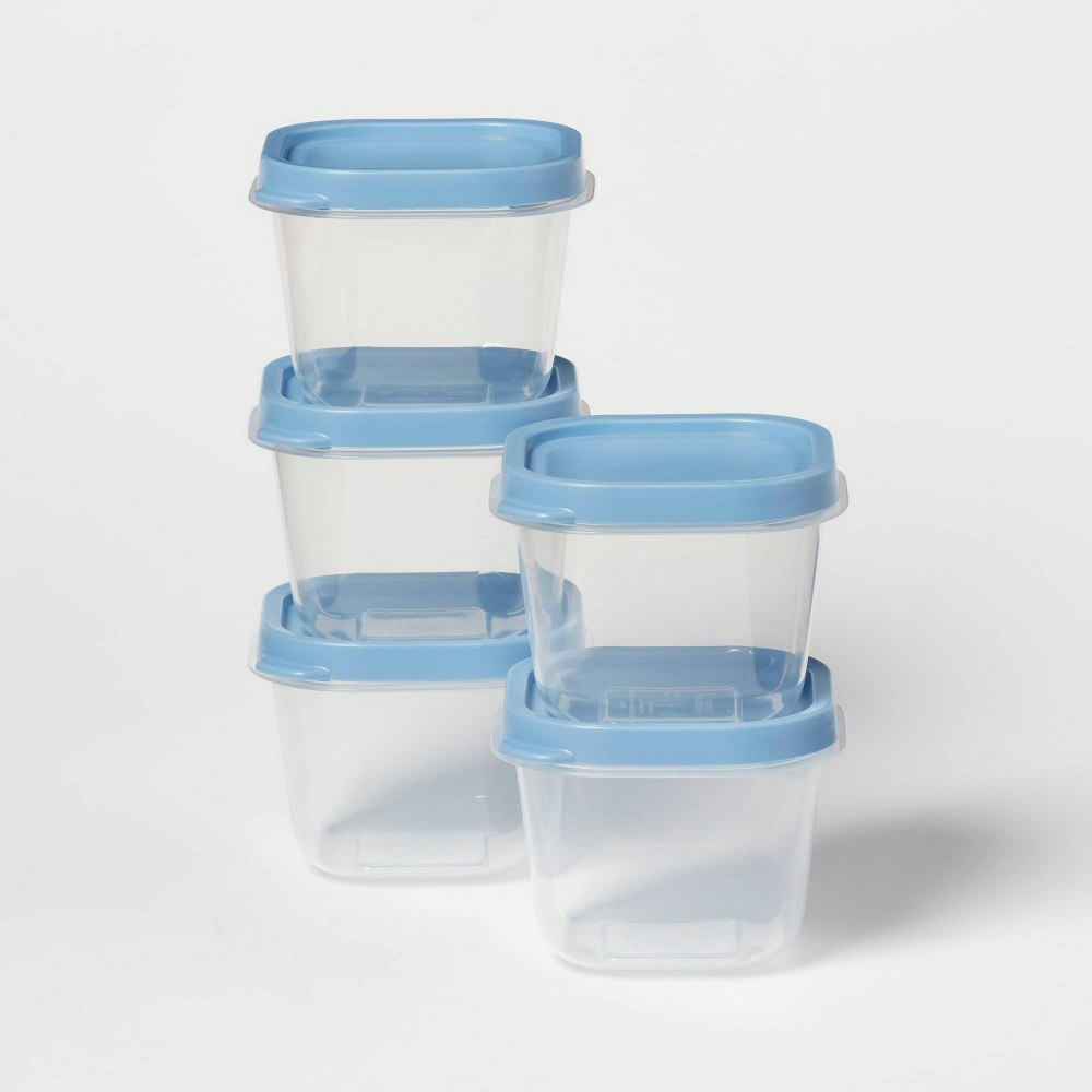 Room Essentials 2-Cup Plastic Food Storage Container 5-Pack: $5
