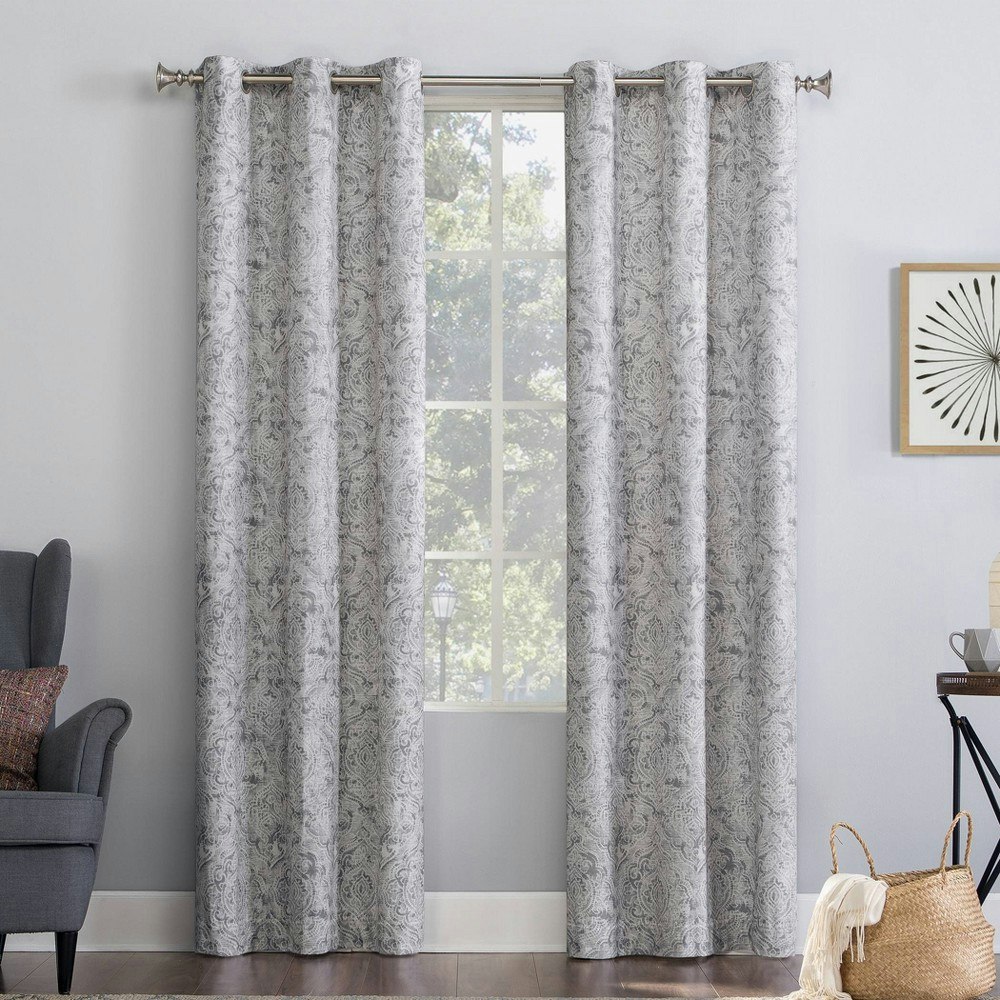 No. 918 Kenji Medallion 63"x40" Insulated Grommet Curtain Panel: $11.69 No. 918 Kenji Medallion 63"x40" Insulated Grommet Curtain Panel: $11.69