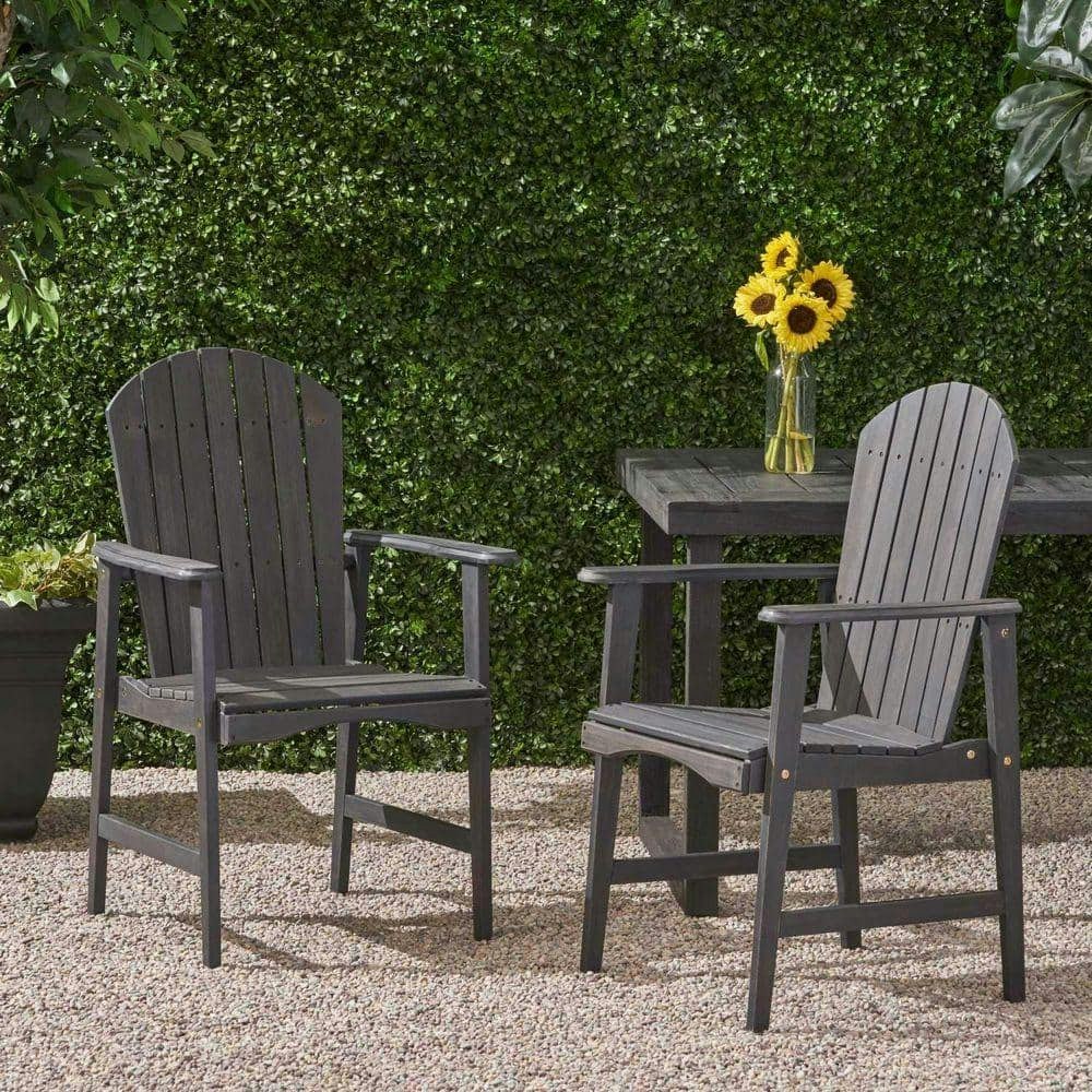 Anky Acacia Wood Outdoor Lounge Chair 2-Pack: $288.99