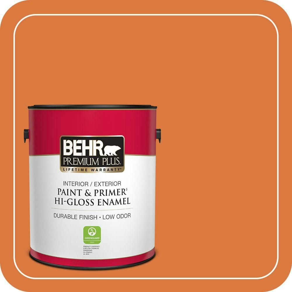 Behr 1-Gallon Japanese Koi Hi-Gloss Enamel Interior/Exterior Paint & Primer: $45.98 Behr 1-Gallon Japanese Koi Hi-Gloss Enamel Interior/Exterior Paint & Primer: $45.98