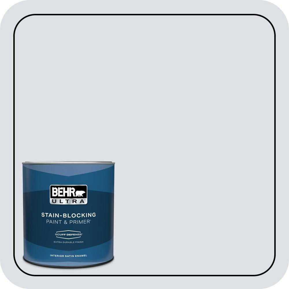 Behr Premium Plus Lilac Champagne 1-Quart Satin Interior Paint and Primer: $23.98 Behr Premium Plus Lilac Champagne 1-Quart Satin Interior Paint and Primer: $23.98
