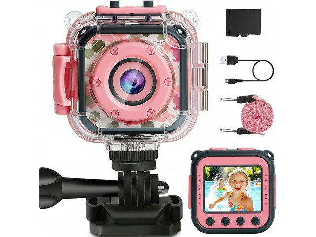 Kids Waterproof 1080p Digital Camera 32GB: $58.49 Kids Waterproof 1080p Digital Camera 32GB: $58.49