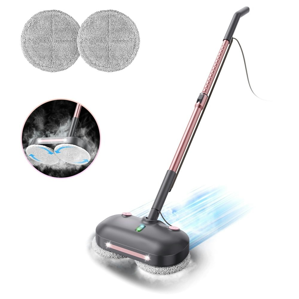 Poweart 15.22-oz. Corded Rotating Steam Mop: $45.99 Poweart 15.22-oz. Corded Rotating Steam Mop: $45.99