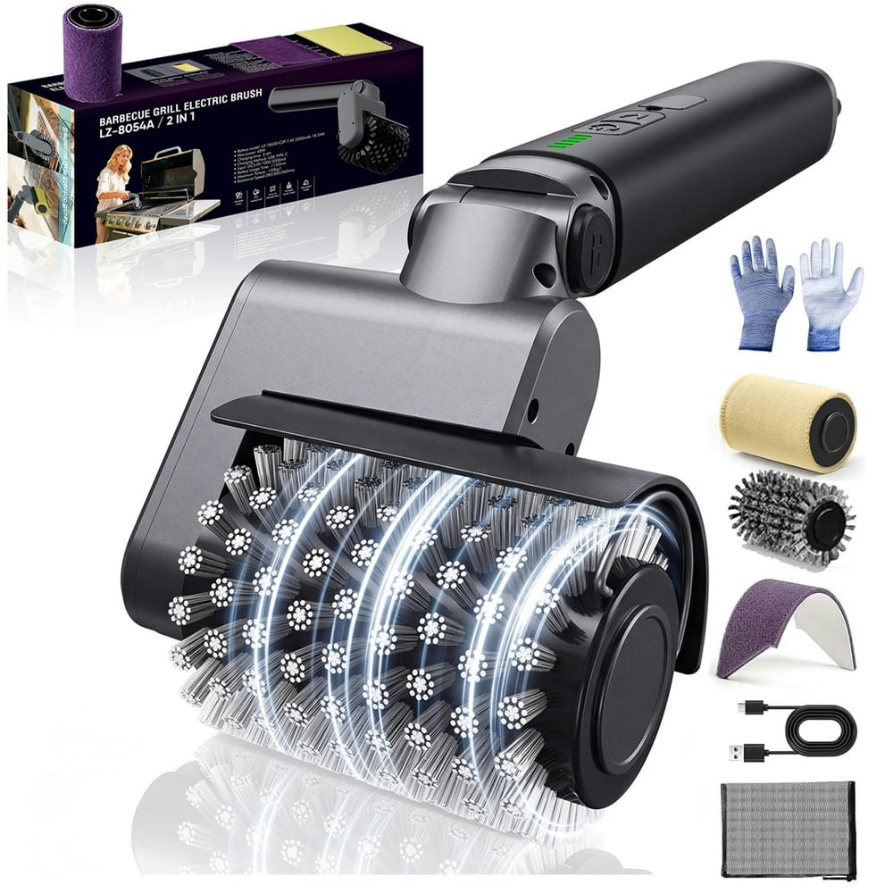 Ikpytree 3-in-1 Cordless Electric Grill Brush: $35.09 Ikpytree 3-in-1 Cordless Electric Grill Brush: $35.09