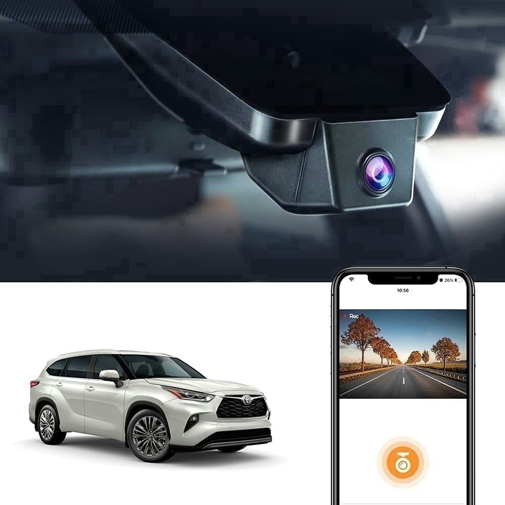 Fitcamx 4K Toyota Highlander Dash Cam 64GB: $152.99 Fitcamx 4K Toyota Highlander Dash Cam 64GB: $152.99