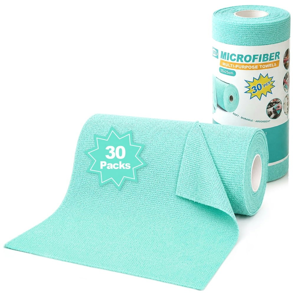 Jehonn 10" x 10" Microfiber Cleaning Cloths 30-Pack: $14.97 Jehonn 10" x 10" Microfiber Cleaning Cloths 30-Pack: $14.97