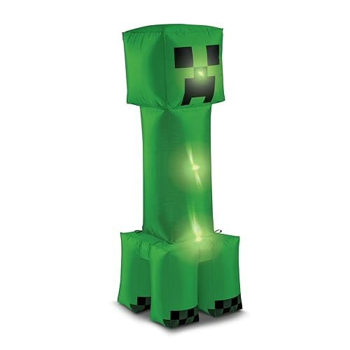 Minecraft Creeper 4-Foot Inflatable Lawn Decoration: $51.89 Minecraft Creeper 4-Foot Inflatable Lawn Decoration: $51.89