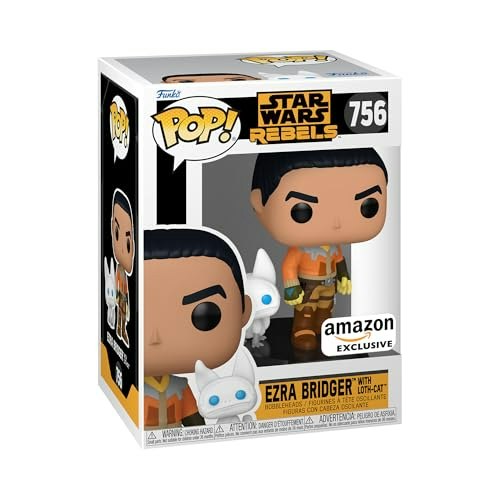 Funko Pop! Star Wars Rebels Ezra Bridger with Loth-Cat Vinyl Figure: $3.58 Funko Pop! Star Wars Rebels Ezra Bridger with Loth-Cat Vinyl Figure: $3.58