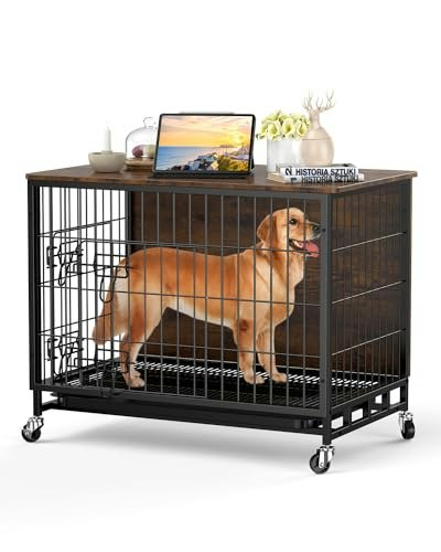 32.5-Inch Dog Crate Furniture: $80.88