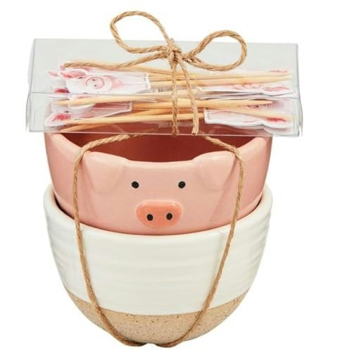 Mud Pie Pig Farm Tidbit Bowl and Toothpick Set: $17.62 Mud Pie Pig Farm Tidbit Bowl and Toothpick Set: $17.62
