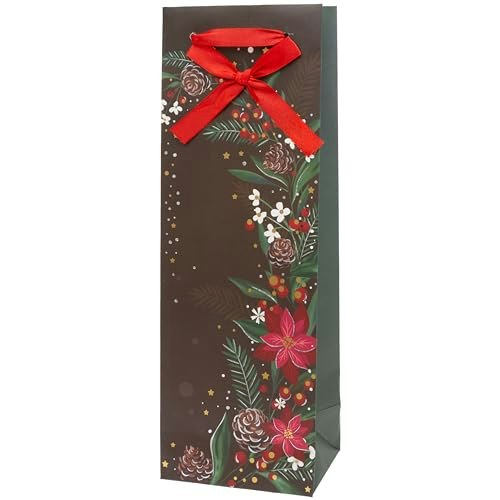 Boston International Christmas Floral Wine Gift Bag: $2.99 Boston International Christmas Floral Wine Gift Bag: $2.99