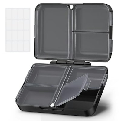 Auvon 7-Cell Magnetic Compact Pill Organizer for $6 w/ Prime + free shipping w/ Prime