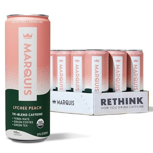 Marquis Sugar-Free Lychee Peach Energy Drink 12-Pack: $25.73 Marquis Sugar-Free Lychee Peach Energy Drink 12-Pack: $25.73