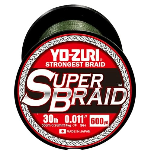 Yo-Zuri 30lb 600-Yard Floating Superbraid Fishing Line: $34.96 Yo-Zuri 30lb 600-Yard Floating Superbraid Fishing Line: $34.96