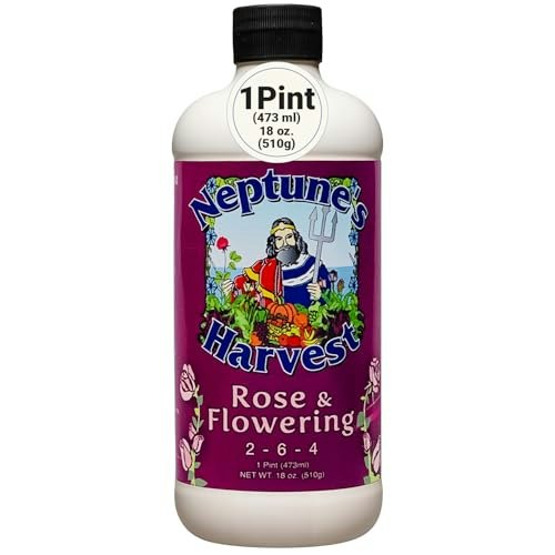 Neptune's Harvest 18oz Rose & Flowering Fertilizer: $21.99 Neptune's Harvest 18oz Rose & Flowering Fertilizer: $21.99