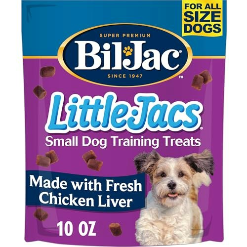 Bil-Jac Little-Jacs Soft Dog Training Treats 10-oz.: $7.99 Bil-Jac Little-Jacs Soft Dog Training Treats 10-oz.: $7.99