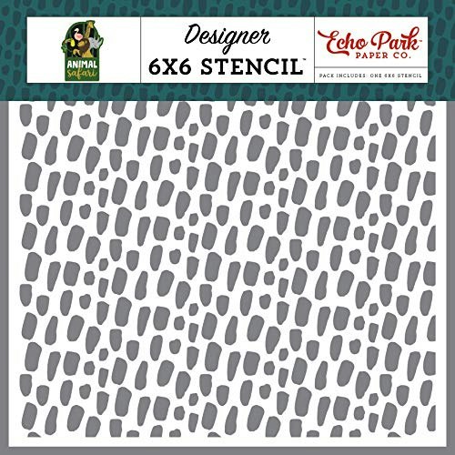Echo Park Paper Company Cheetah Spots Stencil: $3.92 Echo Park Paper Company Cheetah Spots Stencil: $3.92