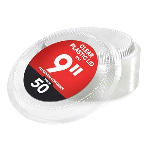 IDL Packaging 9-Inch Round Dome Lid for Foil Pan 50-Pack: $22.40 IDL Packaging 9-Inch Round Dome Lid for Foil Pan 50-Pack: $22.40