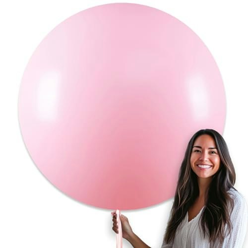 PartyWoo Pastel Pink Balloons 4-Pack: $7.99 PartyWoo Pastel Pink Balloons 4-Pack: $7.99