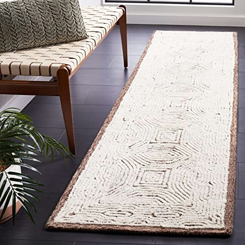 Safavieh Abstract Collection 2'3" x 9' Wool Runner Rug: $71.98 Safavieh Abstract Collection 2'3" x 9' Wool Runner Rug: $71.98