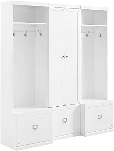 Crosley Furniture Harper 3-Piece Entryway Hall Tree and Storage Cabinet Set: $769.99 Crosley Furniture Harper 3-Piece Entryway Hall Tree and Storage Cabinet Set: $769.99