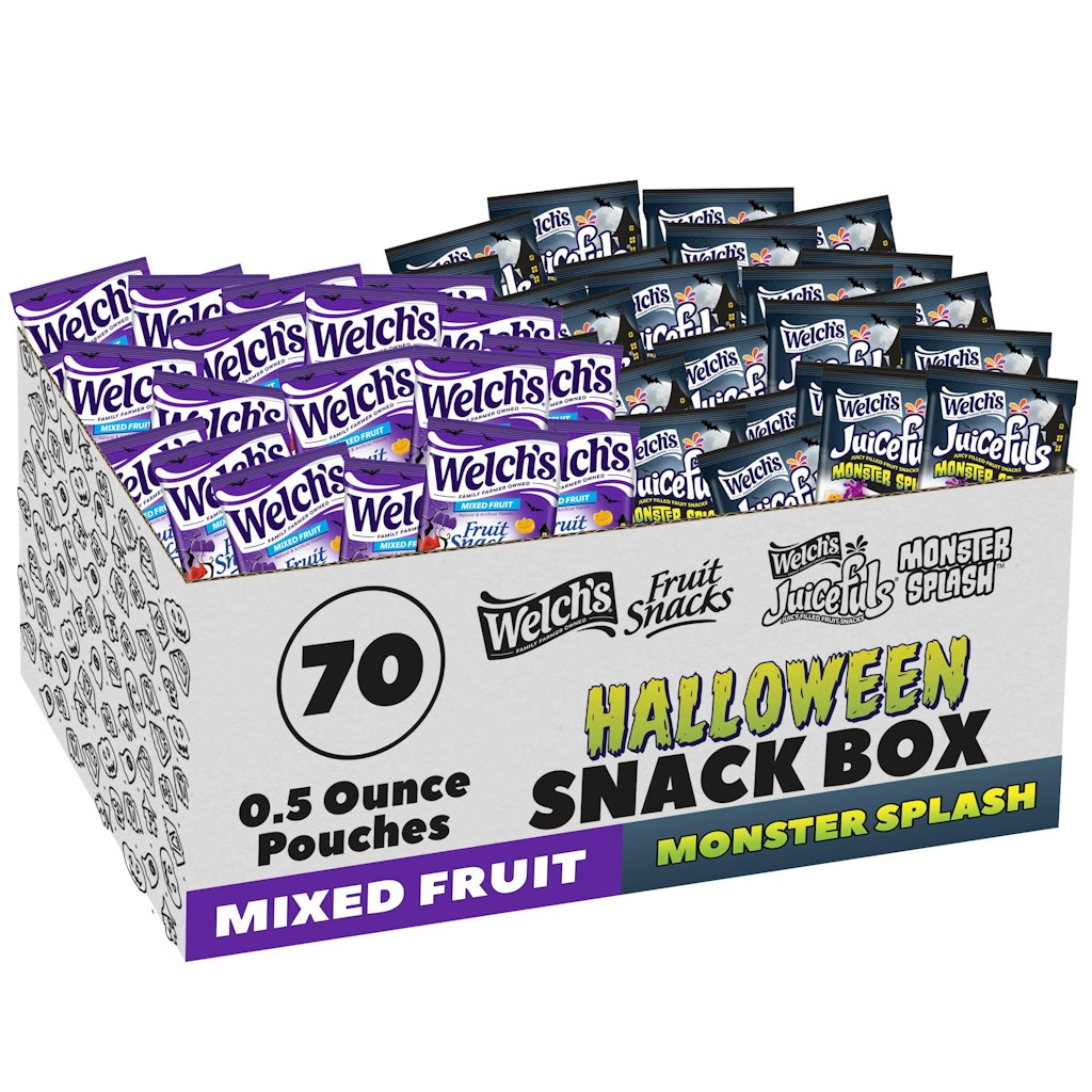 Welch's Fruit Snacks Halloween Variety Pack 70-Count: $11 w/ Prime