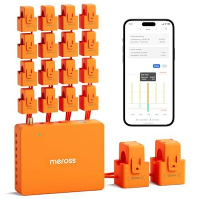Meross Smart Energy Monitor with 18-Circuit Tracking for $160 w/ Prime + free shipping