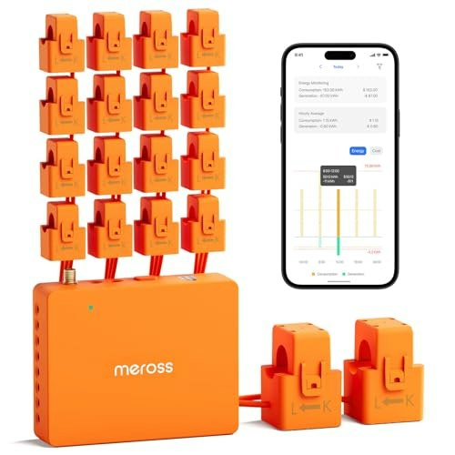 Meross Smart Energy Monitor with 18-Circuit Tracking: $160 w/ Prime Meross Smart Energy Monitor with 18-Circuit Tracking: $160 w/ Prime