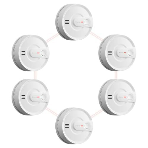 X-Sense Interconnected Smoke Detector 6-Pack: $133 w/ Prime