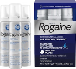 Rogaine Men's 5% Minoxidil 2.11-oz. Topical Foam 3-Month Supply for $40 via Sub. & Save + free shipping