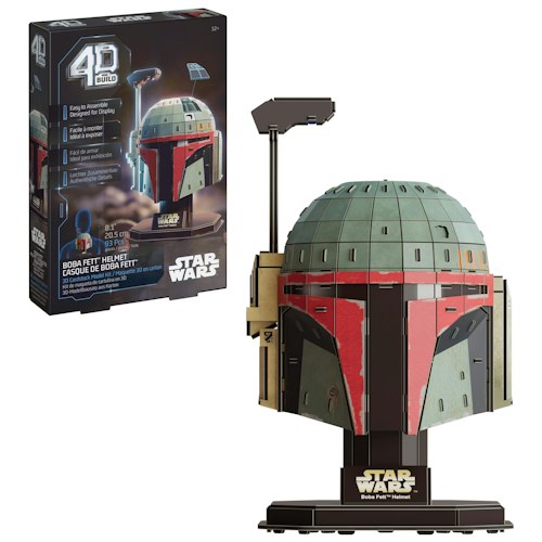 4D Build Star Wars Boba Fett 3D Cardstock Model Kit for $9 + free shipping w/ $35