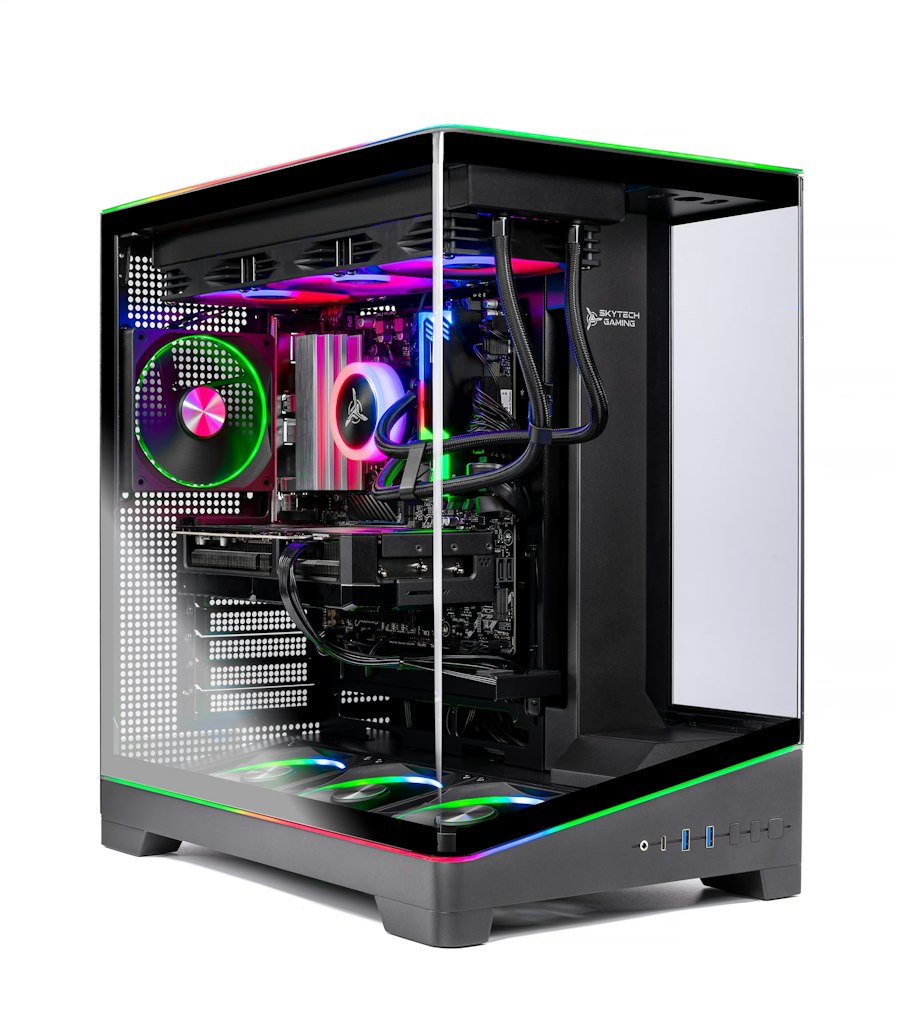 Skytech Harpy Ryzen 7 7800X3D RTX 5070 Gaming Desktop: $1,799 Skytech Harpy Ryzen 7 7800X3D RTX 5070 Gaming Desktop: $1,799