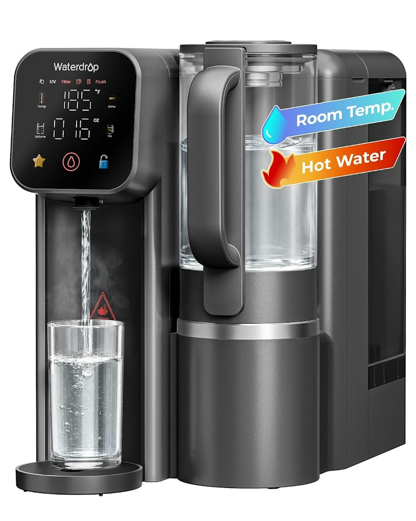 Waterdrop M6H Countertop Reverse Osmosis Hot Water Dispenser: $275 w/ Prime