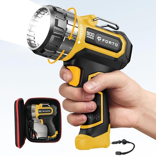 Forto 1,400-Lumen Rechargeable LED Spotlight