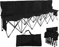 Yaheetech 6-Seat Portable Folding Sideline Bench for $68 w/ Prime + free shipping