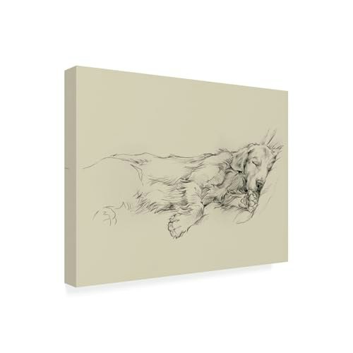 Ethan Harper Dog Days III 14x19-Inch Wrapped Canvas Wall Art: $31.99