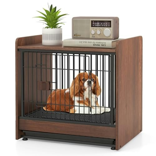 Petsite Dog Crate Side Table: $79.99